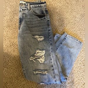 Kancan High Rise Distressed Jeans